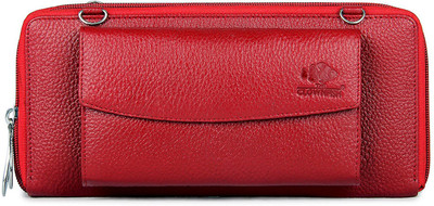 

The Clownfish Casual Red Clutch