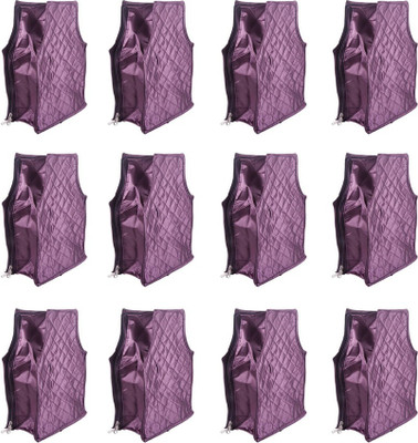 

Aadhya Multipurpose Satin Blouse cover pack of 12 g(Purple)