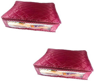 

Aadhya Multipurpose Parachute Saree cover pack of 2 d(Maroon)