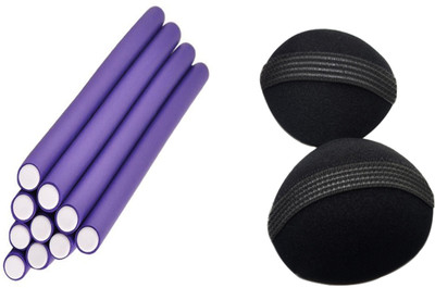 

Kemtech Hair Roller and Princess Puff For All Women & Girls Hair Accessory Set(Multicolor)