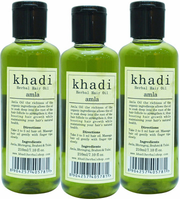 

Vagad's Khadi Amla & Brahmi Hair Oil(630 ml)