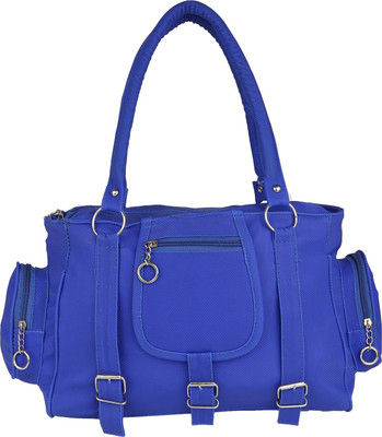 

Rekha Collection Hand-held Bag(Blue)