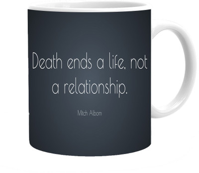 

Maison N Mode Not Relationship Coffee Ceramic Mug(330 ml), Multicolor