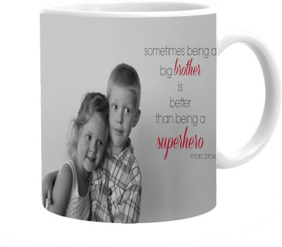

Maison N Mode Superhero Coffee Ceramic Mug(330 ml), Multicolor