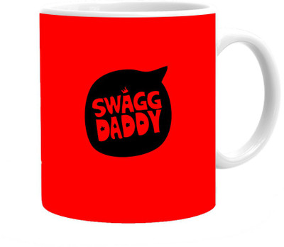 

Maison N Mode Swagg Dady Coffee Ceramic Mug(330 ml), Multicolor