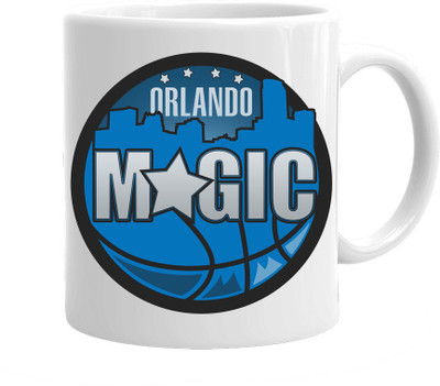 

Maison N Mode Orlando Magic Round Coffee Ceramic Mug(330 ml), Multicolor