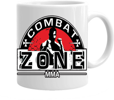 Maison N Mode Zonne MMA Coffee Ceramic Mug(330 ml), Multicolor