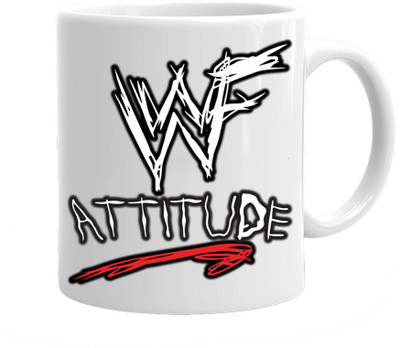 Maison N Mode WWF Attitude Coffee Ceramic Mug(330 ml), Multicolor
