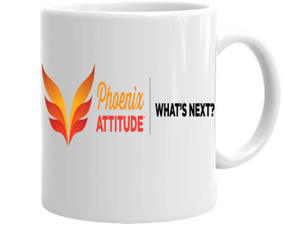 

Maison N Mode What's Next Coffee Ceramic Mug(330 ml), Multicolor