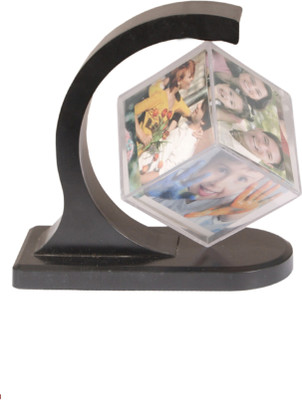 

GifthiGift Acrylic Photo Frame(Black, 6 Photos)