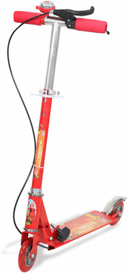 

Kids Mandi Two Wheel Height Adjustable Foldable Scooter With Brake and Bell For Kids(Red)
