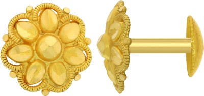 Joyalukkas Yellow Gold 22kt Stud Earring