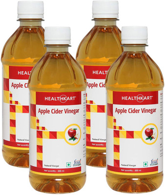 

Healthkart Filtered Apple Cider Vinegar(4x125 ml, Unflavored Flavored)