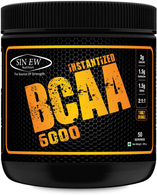 

Sinew Nutrition Instantized BCAA 2:1:1, 0.88lb - 50 Serving BCAA(400 g, Tangy Orange)