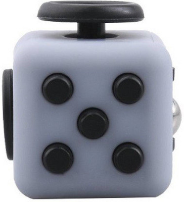 

Mayatra's Fidget Cube Relieves Stress And Anxiety for Children and Adults Attention Toy Matt Finish Grey And Black 1pcs(1 Pieces)