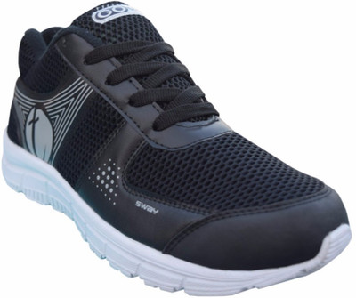 Gowin Sway_Black/White Running Shoes For Men(White, Black