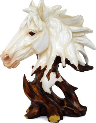 

Tied Ribbons Home Decorative Horse Decorative Showpiece - 25 cm(Polyresin, Multicolor)