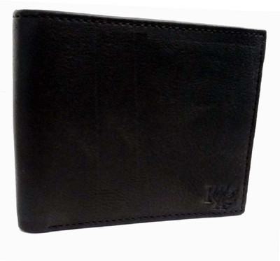 

R and A Men Black Genuine Leather Wallet(7 Card Slots)