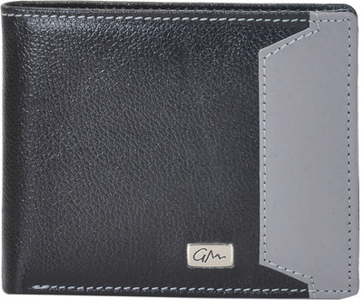 

Gentleman Boys Black, Grey Genuine Leather Wallet(3 Card Slots)