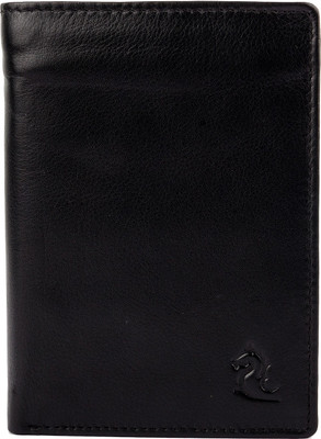 

Kara Men Black Genuine Leather Wallet(6 Card Slots)