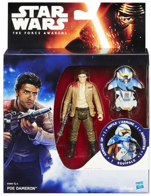 

kidoz kingdom HASBRO STARWAR ACTION FIGURE POE DAMERON(Multicolor)