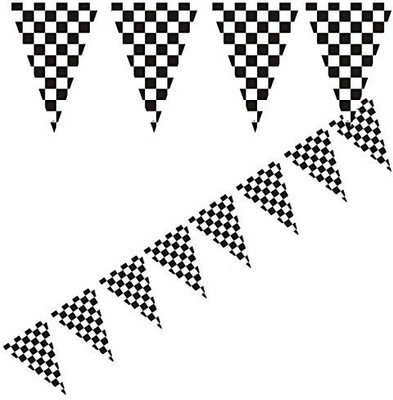 

PARTY PROPZ McQUEEN CAR THEME PENANT BANNER 8FT Pennant Banner(8 ft, Pack of 1)