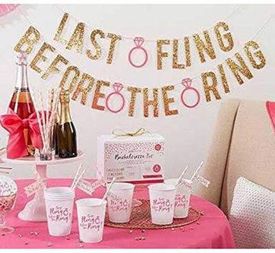 

PARTY PROPZ BACHELORETTE CHARACTER BUNTING Banner(8 ft, Pack of 1)