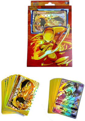 

Switch Control Pokemon Gold Cards Pack of 100(Multicolor)