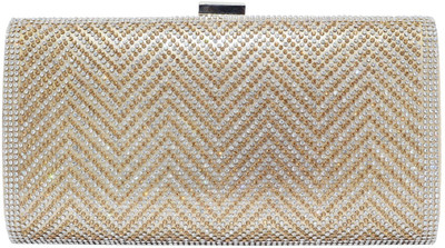 

Bagaholics Party Gold Clutch