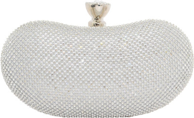 

Bagaholics Party Silver Clutch