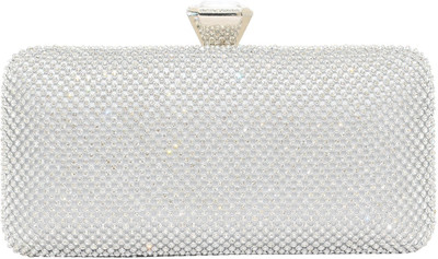 

Bagaholics Party Silver Clutch