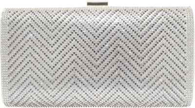 

Bagaholics Party Silver Clutch
