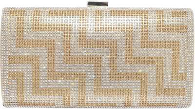 

Bagaholics Party Gold Clutch