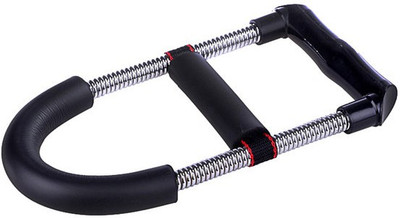 Iris Power Wrist Hand Grip/Fitness Grip(Black, Silver)