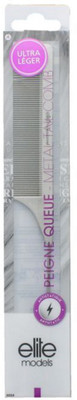 Elite Models Elite Models Metal Tail Comb - Grey