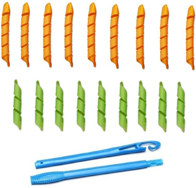 

Out Of Box Magic Leverag As Seen On TV Curlformer Spiral Roll 18 pcs Hair Curler(Multicolor)