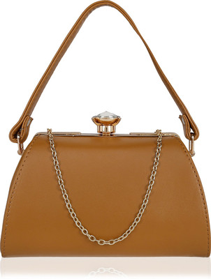 

Kleio Hand-held Bag(Tan)