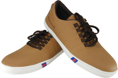 Maxwell Fashion Guru Tan Sneakers For Men(Tan, Beige