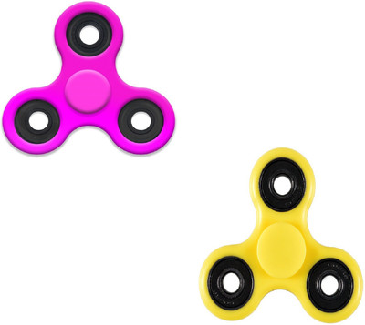 

Krypton Pack OF 2 fidget spinner Multi-color Stress Relive toy(Multicolor)