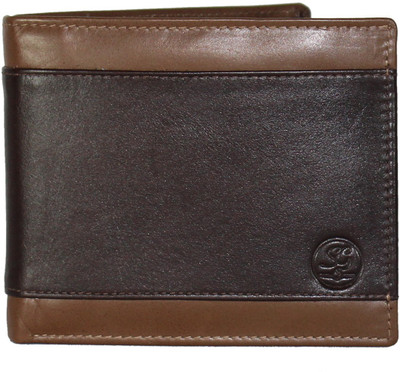 

STYLE 'n GRANDEUR Men Casual Brown Genuine Leather Wallet(6 Card Slots)