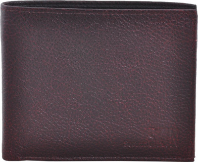 

Second Skin Men Brown Genuine Leather Wallet(10 Card Slots)