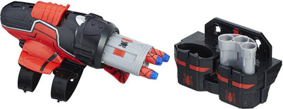 

Hasbro Marvel Spider-Man Spider Man Homecoming Rapid Reload Blaster(Multicolor)
