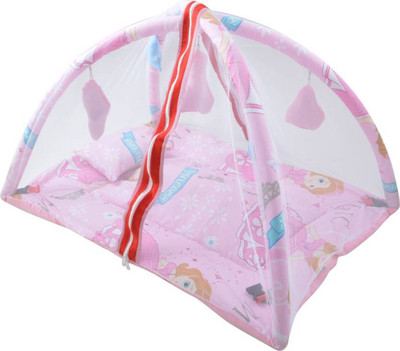 

Aelvino Magic Princess Baby Sleeping Bedding Crib(Fabric, Pink)