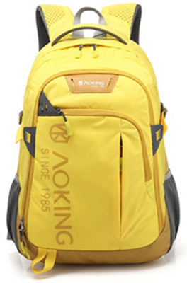 

Aoking Laptop Bag 27 L Laptop Backpack(Yellow)