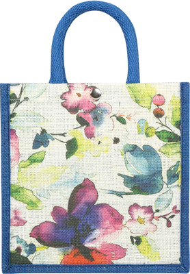 

Angesbags ANGES 25 pearl flower Lunch Bag(Blue, 5 inch)