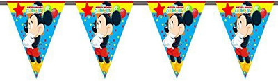 

PARTY PROPZ MICKEY THEME PENANT BANNER 8FT Pennant Banner(8 ft, Pack of 1)