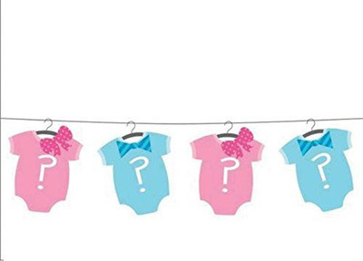 

PARTY PROPZ BABY SHOWER STRING BANNER Pennant Banner(8 ft, Pack of 1)
