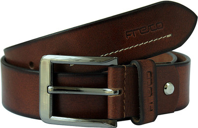 

Fresco Men Casual Tan Genuine Leather Belt