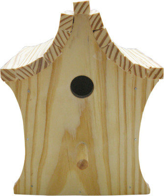 

Birdhousebuilder NB0024 Chickadee Cottage Bird House(Wall Mounting, Tree Mounting, Free Standing)