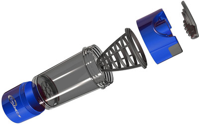 

VibeX ™ Protein Bottles Cyclone Cup Top 500 ml Shaker(Pack of 1, Blue)